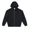 BLVCK DROP-SHOULDER HOODIE
